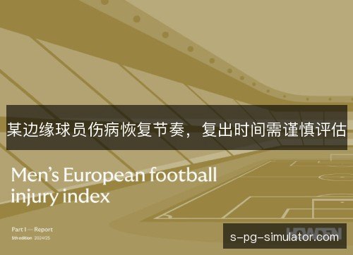 某边缘球员伤病恢复节奏,复出时间需谨慎评估 某边缘球员伤病恢复节奏,复出时间需谨慎评估